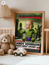 Custom Baby News Poster – Personalized Strong Baby Wall Art